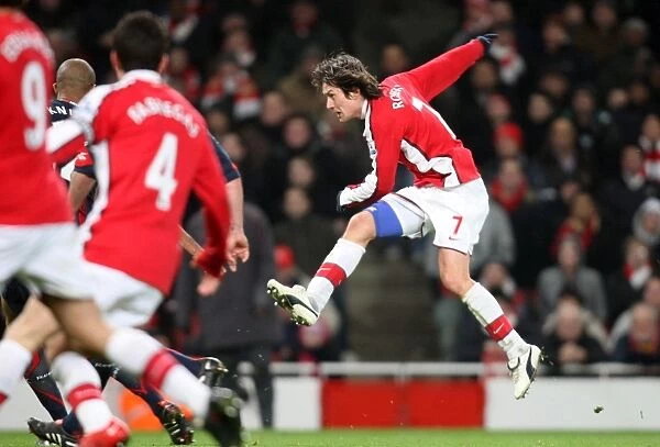 Tomas Rocisky scores Arsenals 1st goal. Arsenal 4: 2 Bolton Wanderers