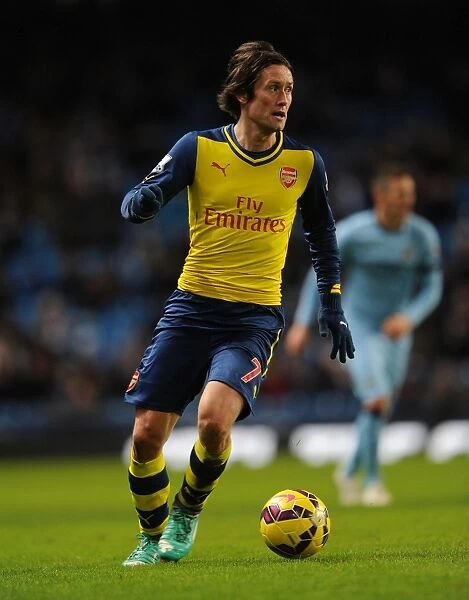 Tomas Rosicky in Action: Arsenal vs Manchester City (2014-15) - Premier League Showdown