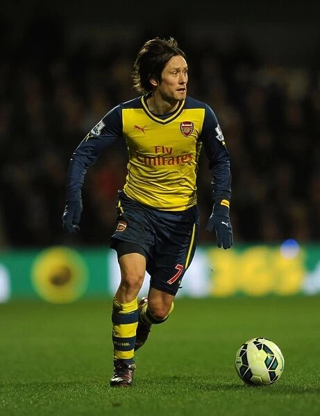 Tomas Rosicky in Action: Queens Park Rangers vs. Arsenal, Premier League 2015