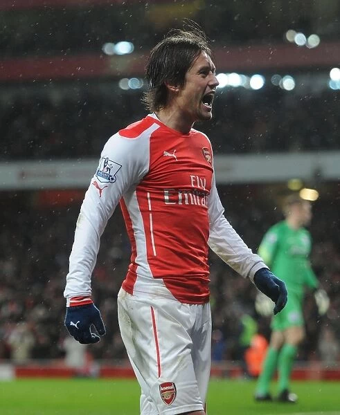 Tomas Rosicky's Brilliant Double: Arsenal's Victory Over Queens Park Rangers (2014-15)