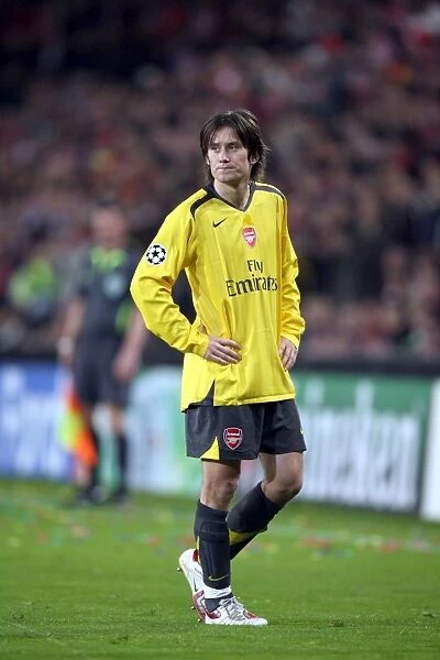 Tomas Rosicky's Champion Performance: Arsenal's 1:0 Win Over PSV Eindhoven, UEFA Champions League 2007