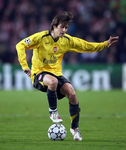 Tomas Rosicky's Champions League Victory: Arsenal's 1:0 Win Over PSV Eindhoven, 2007