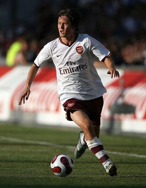 Tomas Rosicky's Game-Winning Performance: Arsenal's 1-0 Pre-Season Victory Over Salzburg, 2007