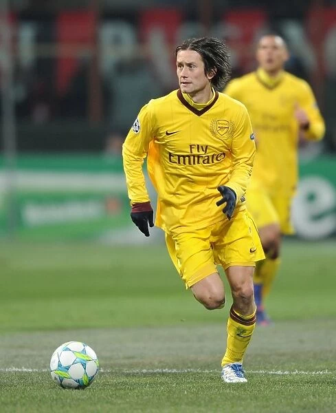 Tomas Rosicky's Standout Performance: Arsenal vs. AC Milan in the 2012 UEFA Champions League