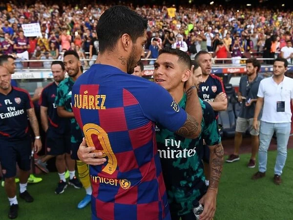 Torreira and Suarez Face Off: FC Barcelona vs. Arsenal Pre-Season Clash, 2019