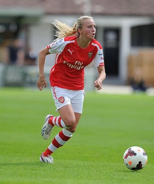 Turid Knaak in Action: Arsenal Ladies vs. Millwall Lionesses, WSL Continental Cup