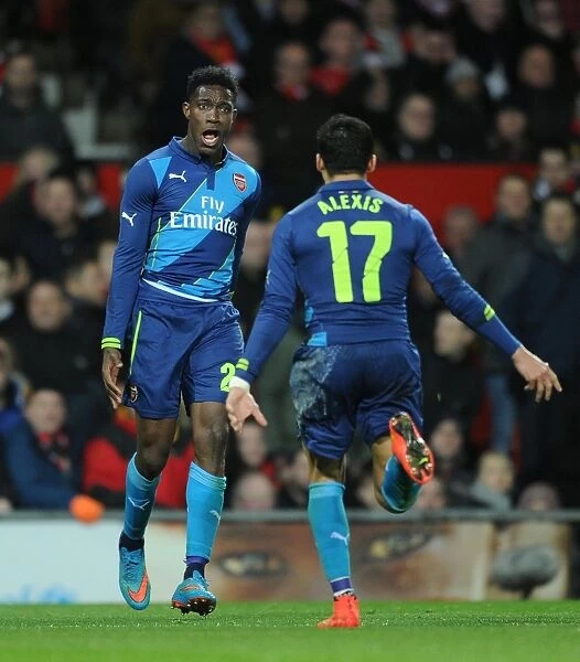 Unforgettable FA Cup Moment: Welbeck and Sanchez's Goal Celebration Over Manchester United