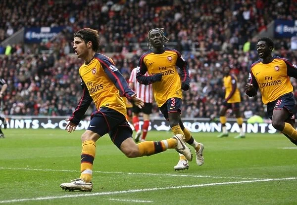 Unforgettable Moment: Fabregas, Sagna, and Toure's Goal Celebration vs. Sunderland, 2008