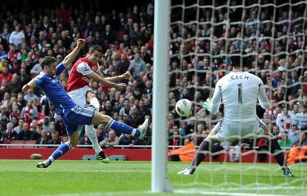 Van Persie vs. Cahill: Intense Rivalry at the Emirates - Arsenal v Chelsea, Premier League 2011-12