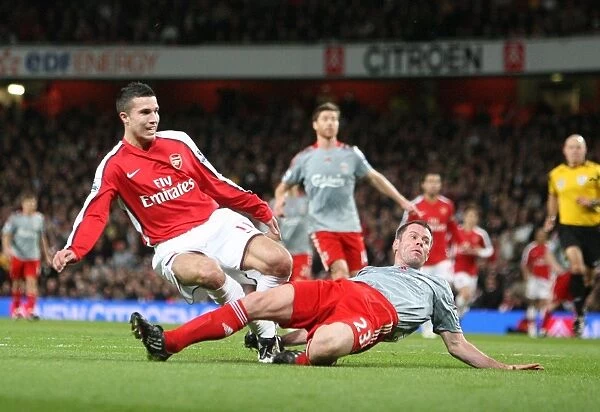 Van Persie's Stunner: Arsenal vs. Liverpool, 2008 - The Unforgettable Goal