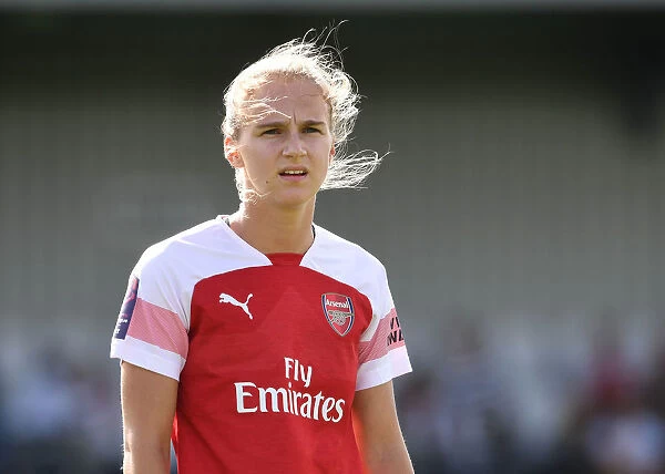 Vivianne Miedema: In Action for Arsenal Women Against West Ham United