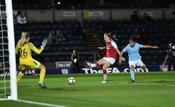 Vivianne Miedema Scores the Game-Winning Goal: Arsenal Women Clinch Continental Cup Against Manchester City
