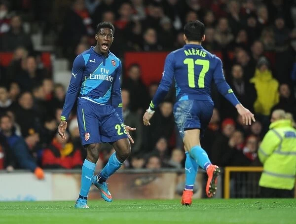 Welbeck and Sanchez: Arsenal's Unstoppable Duo Strikes Back at Manchester United in FA Cup Quarterfinals