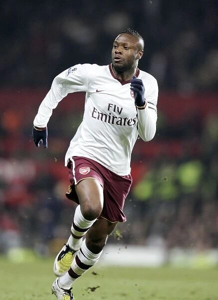 William Gallas's Disappointment: Manchester United's 4-0 FA Cup Victory over Arsenal at Old Trafford (February 16, 2008)