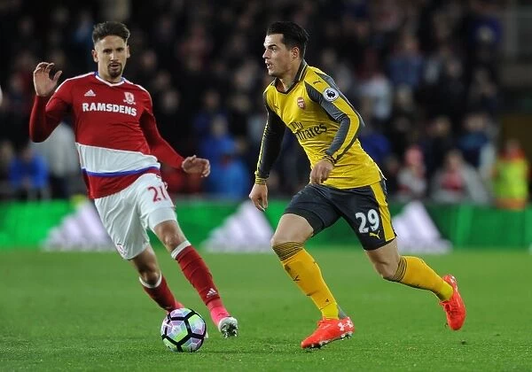 Xhaka vs. Ramirez: Intense Battle in Middlesbrough vs. Arsenal Premier League Clash