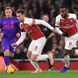 Aaron Ramsey in Action: Arsenal vs Liverpool, Premier League 2018-19