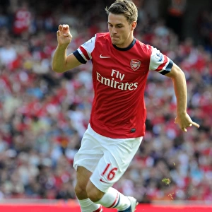 Aaron Ramsey (Arsenal). Arsenal 0: 0 Sunderland. Barclays Premier League