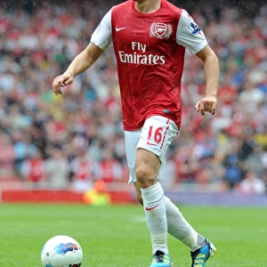 Aaron Ramsey (Arsenal). Arsenal 0: 2 Liverpool. Barclays Premier League