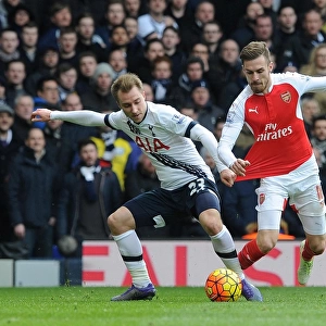 Aaron Ramsey (Arsenal) Christian Erikson (Tottenham). Tottenham Hotspur 2: 2 Arsenal