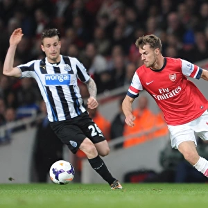 Aaron Ramsey (Arsenal) Mathieu Debuchy (Newcastle). Arsenal 2: 0 Newcastle United