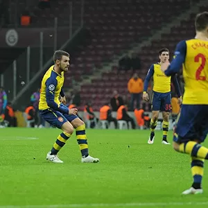 Aaron Ramsey Scores Second Goal: Arsenal vs. Galatasaray, UEFA Champions League, Istanbul, 2014