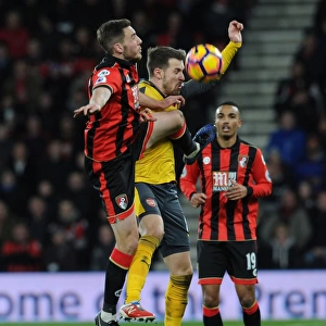 Aaron Ramsey vs. Dan Gosling: Intense Battle in AFC Bournemouth vs. Arsenal Premier League Clash