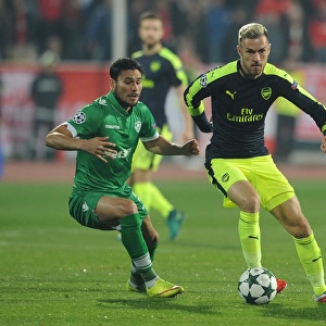 Aaron Ramsey vs. Jose Luis Palomino: Battle in the UEFA Champions League between Arsenal and Ludogorets