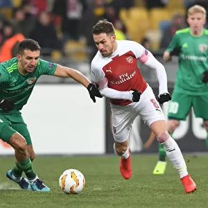 Aaron Ramsey vs. Vyacheslav Sharpar: Clash in the Europa League between Arsenal and Vorskla Poltava