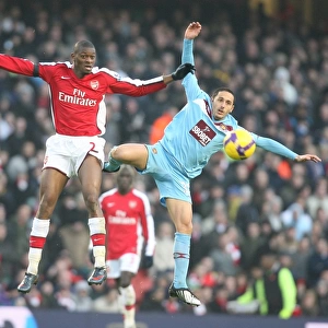 Abou Diaby (Arsenal) David Di Michele (West Ham United)