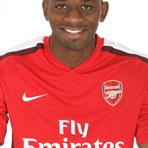 Abou Diaby with Arsenal First Team - Emirates Stadium Photocall (2008)