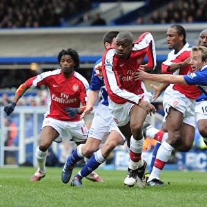 Abou Diaby (Arsenal) Lee Bowyer (Birmingham). Birmingham City 1: 1 Arsenal