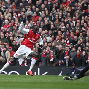 Adebayor Scores First Arsenal Goal Against Tottenham: 2-1 Victory