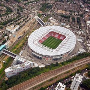 Aerial View of Exciting Arsenal 2:1 Ajax: Bergkamp's Testimonial at Emirates Stadium