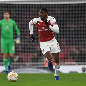 Ainsley Maitland-Niles in Action: Arsenal vs Qarabag, UEFA Europa League (December 2018)