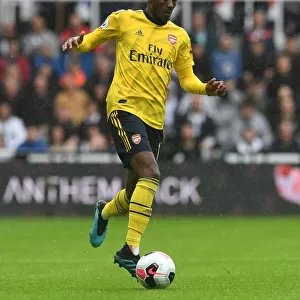 Ainsley Maitland-Niles in Action: Newcastle United vs Arsenal FC, Premier League 2019-20