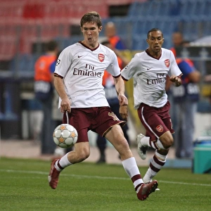 Alex Hleb and Gael Clichy (Arsenal)