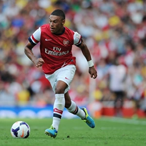 Alex Oxlade-Chamberlain in Action: Arsenal vs Galatasaray, Emirates Cup 2013