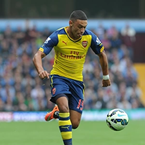 Alex Oxlade-Chamberlain (Arsenal). Aston Villa 0: 3 Arsenal. Barclays Premier League