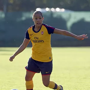 Alex Scott in Action: Arsenal Women's 6-0 Victory over Neulengbach in UEFA Cup