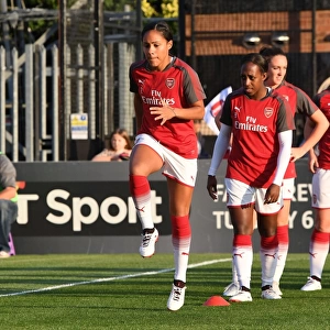 Alex Scott Gears Up: Arsenal Women's Star Readies for Pre-Season Showdown Against Everton Ladies