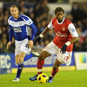Alex Song (Arsenal) Lee Bowyer (Birmingham). Birmingham City 0: 3 Arsenal