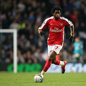 Alex Song (Arsenal). Manchester City 3: 0 Arsenal. Carlin Cup 5th Round