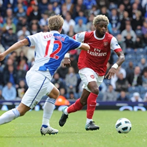 Alex Song (Arsenal) Morten Gamst Pedersen (Blackburn). Blackburn Rovers 1: 2 Arsenal