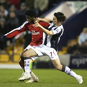 Matches 2008-09 Photographic Print Collection: West Bromwich Albion v Arsenal 2008-9