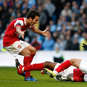 Alex Song's Double: Arsenal's Dominant 3-0 Win Over Manchester City (Chamakh, Fabregas Celebrate)