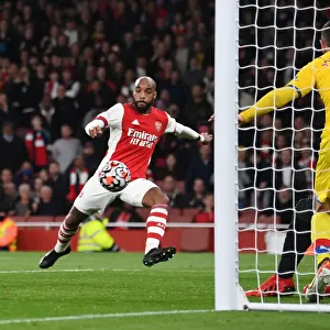 Alexandre Lacazette Scores Arsenal's Second Goal Against Crystal Palace (2021-22)