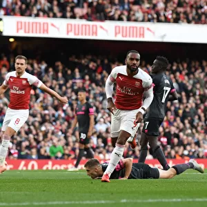 Alexis Lacazette Scores First Arsenal Goal: Arsenal vs Everton, Premier League 2018-19
