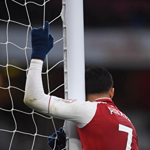 Alexis Sanchez in Action: Arsenal vs Newcastle United, Premier League 2017-18