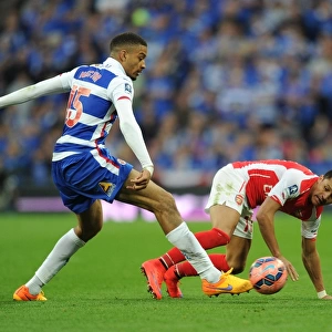 Alexis Sanchez (Arsenal) Michael Hector (Reading). Arsenal 2: 1 Reading, after extra time