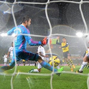 Alexis Sanchez Scores Past Lukasz Fabianski: Swansea vs Arsenal, Premier League 2014-15